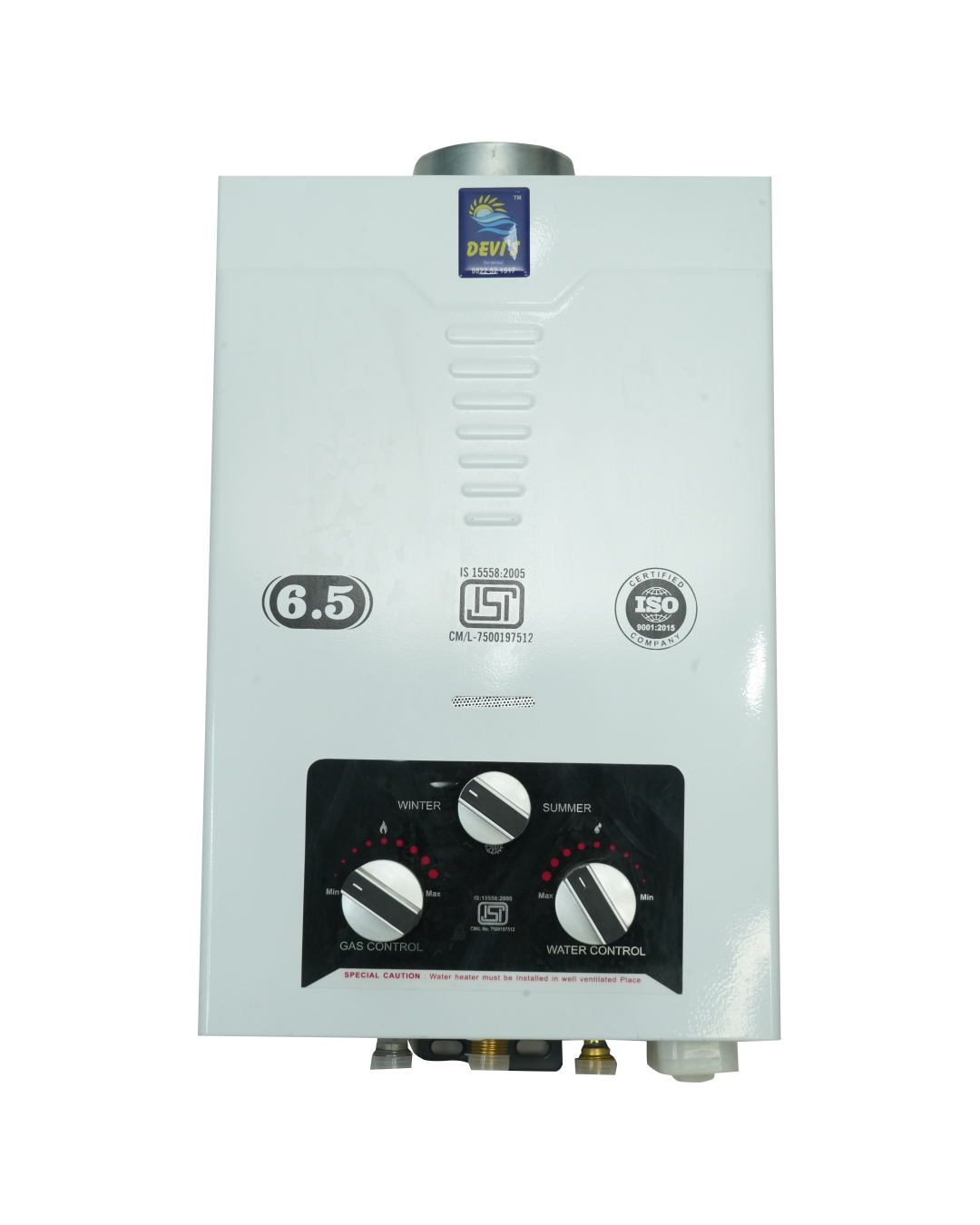 Diamond 6.5L Gas Water Heater