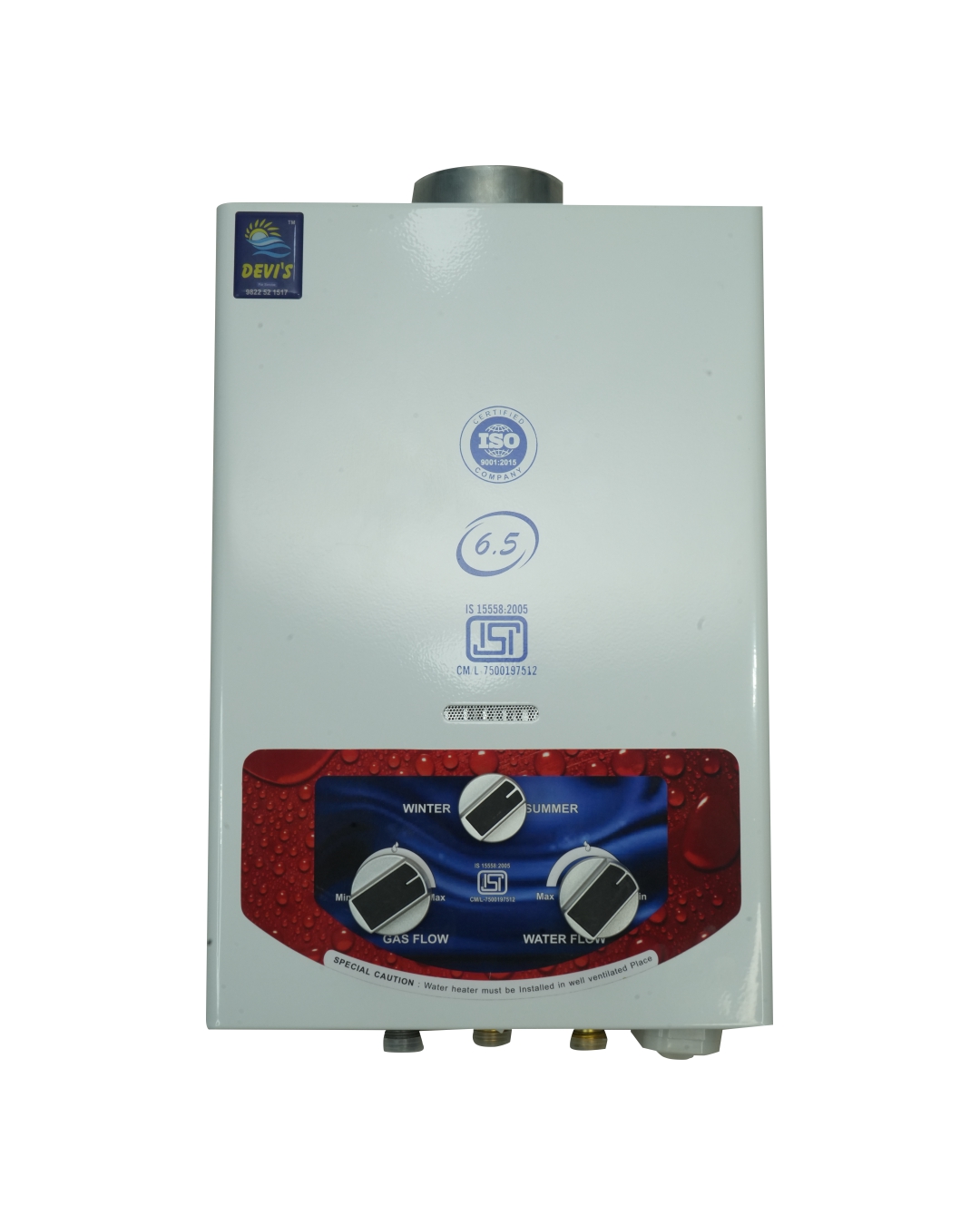 Gold Gas Water Heater