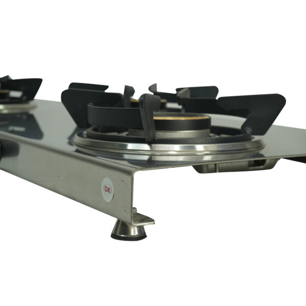 Jeemenie Fireheat 3 Burner Stainless Steel Gas Stove - Image 2